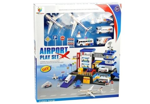 Parking Lotnisko + akcesoria Baza Samoloty