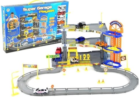 Parking Wielopoziomowy z drogą + 6 aut Winda