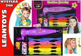 Zestaw Do Robienia Warkoczyków Mulina Koraliki