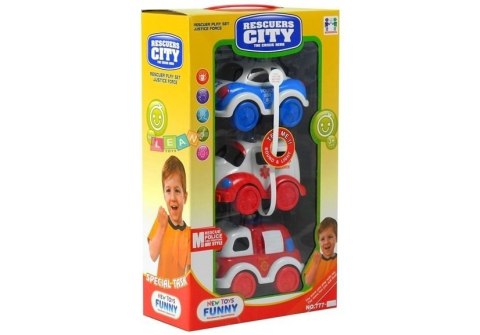 Zestaw Pojazdów Straż Policja Pogotowie Ratunkowe