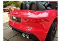 Auto Na Akumulator Jaguar F Type Czerwony