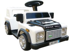 Auto Na Akumulator Land Rover 6V Biały