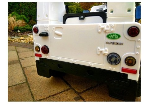 Auto Na Akumulator Land Rover 6V Biały