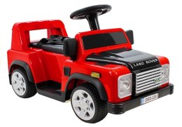 Auto Na Akumulator Land Rover 6V Czerwony