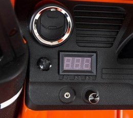 Auto Na Akumulator Land Rover Pomarańczowy