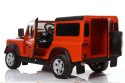 Auto Na Akumulator Land Rover Pomarańczowy