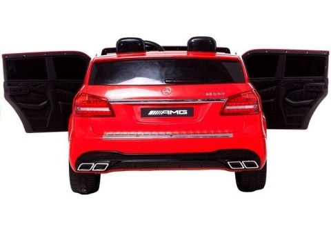 Auto Na Akumulator Mercedes GLS63 Czerwony