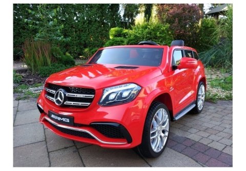 Auto Na Akumulator Mercedes GLS63 Czerwony