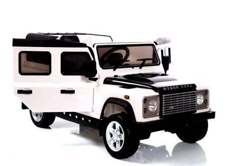 Auto na Akumulator Land Rover 12V Biały