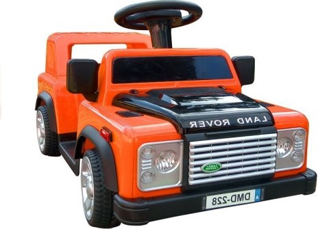 Auto na Akumulator Land Rover 6V Pomarańczowy