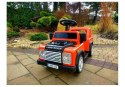 Auto na Akumulator Land Rover 6V Pomarańczowy