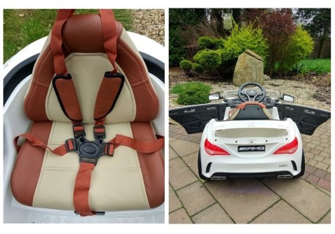 Auto na Akumulator Mercedes CLA BIAŁY