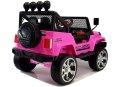 Auto na Akumulator S2388 Jeep Różowy