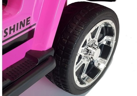 Auto na Akumulator S2388 Jeep Różowy