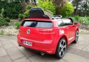 Auto na Akumulator Volkswagen Golf Czerwony