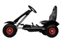 Gokart GM18 Czarny Pompowane Koła