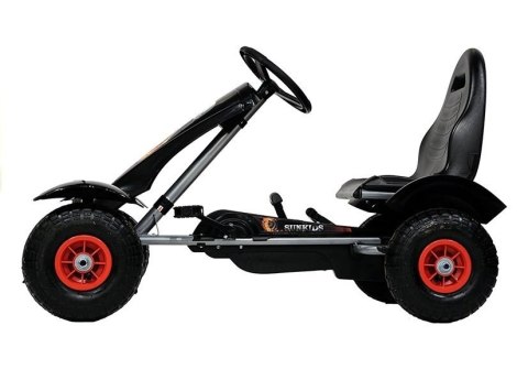 Gokart GM18 Czarny Pompowane Koła