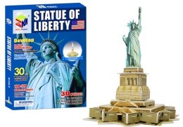 Puzzle 3D Model Statua Wolności Architektura 22 el