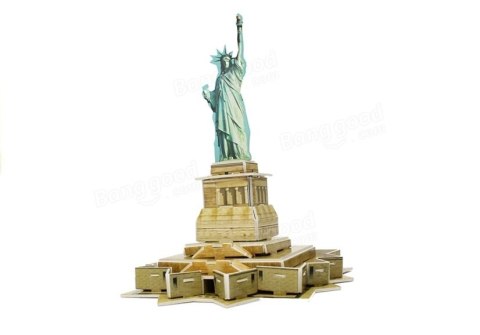 Puzzle 3D Model Statua Wolności Architektura 22 el