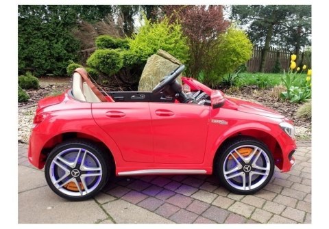 Auto na Akumulator Mercedes CLA czerwony