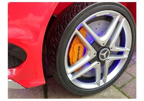 Auto na Akumulator Mercedes CLA czerwony