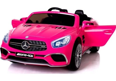 Auto na Akumulator Mercedes SL65 MP3 Różowy