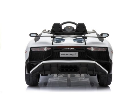 Auto na akumulator Lamborghini Białe