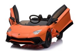 Auto na akumulator Lamborghini Pomarańczowe