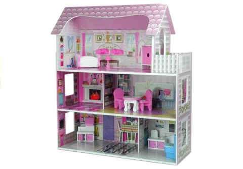 Domek dla lalek Drewniany Villa Stefi Pietrowa
