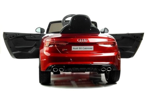 Auto na Akumulator NOWE Audi S5 Czerwone Lakierowane