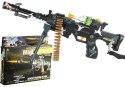 Karabin z Nabojami Pistolet Duży Gra + Świeci