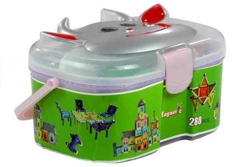 Klocki magnetyczne 288 EL. 2828