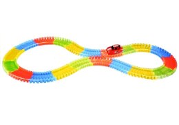 Neonowy Tor Samochodowy + Auto LED Świeci 160PCS