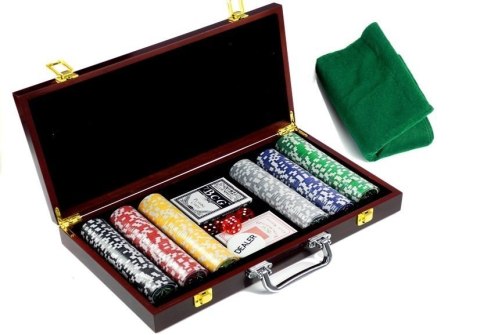 Zestaw Gra Poker Set w Walizce Black Jack 2784