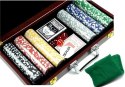 Zestaw Gra Poker Set w Walizce Black Jack 2784