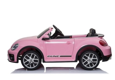Auto Na Akumulator Volkswagen Beetle Dune Różowy
