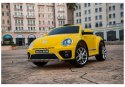 Auto Na Akumulator Volkswagen Beetle Dune Żółty