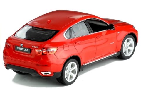 Auto Samochód Sterowany R/C BMW X6 Czerwone 1:14