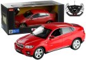 Auto Samochód Sterowany R/C BMW X6 Czerwone 1:14