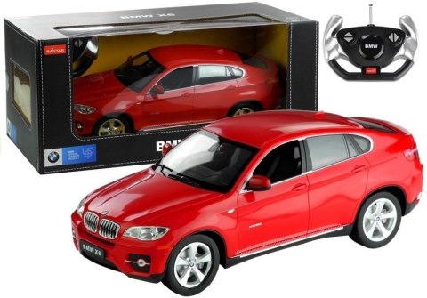 Auto Samochód Sterowany R/C BMW X6 Czerwone 1:14