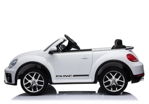 Auto na Akumulator Volkswagen Beetle Dune Biały