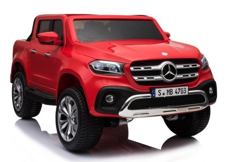 Pojazd Na Akumulator Auto Mercedes X Czerwony