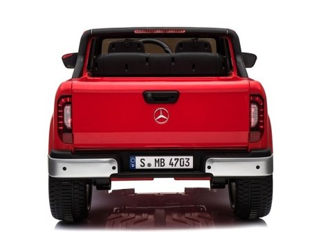 Pojazd Na Akumulator Auto Mercedes X Czerwony