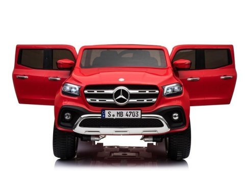 Pojazd Na Akumulator Auto Mercedes X Czerwony
