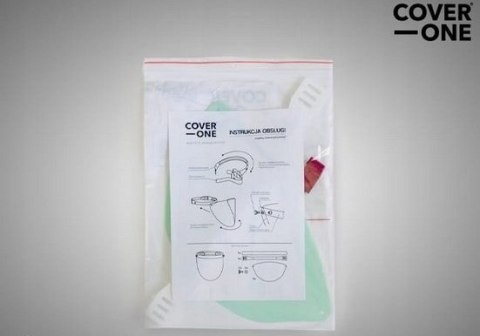 Przyłbica ochronna - najwyższe standardy COVERONE