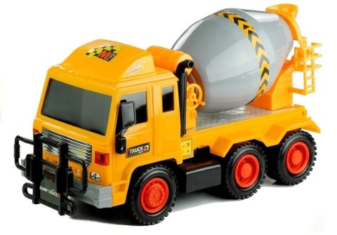 Żółta Betoniarka Ciężarówka Obrotowa Gruszka 42 cm