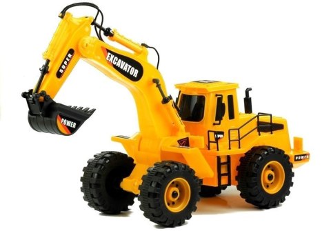 Żółta Koparka Podnoszone Ramię Koło 48 cm