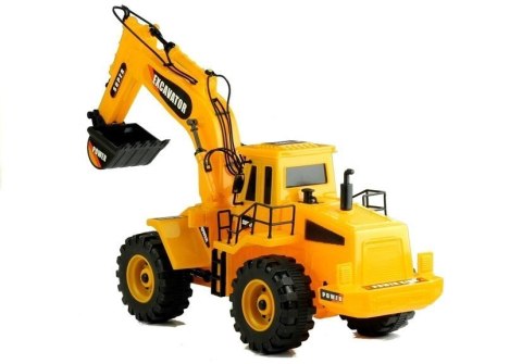 Żółta Koparka Podnoszone Ramię Koło 48 cm