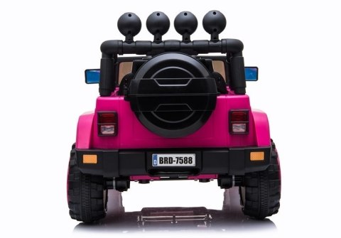 Auto na Akumulator Jeep BRD-7588 Różowy