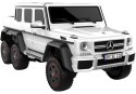 Auto na Akumulator Mercedes G63 6x6 Biały